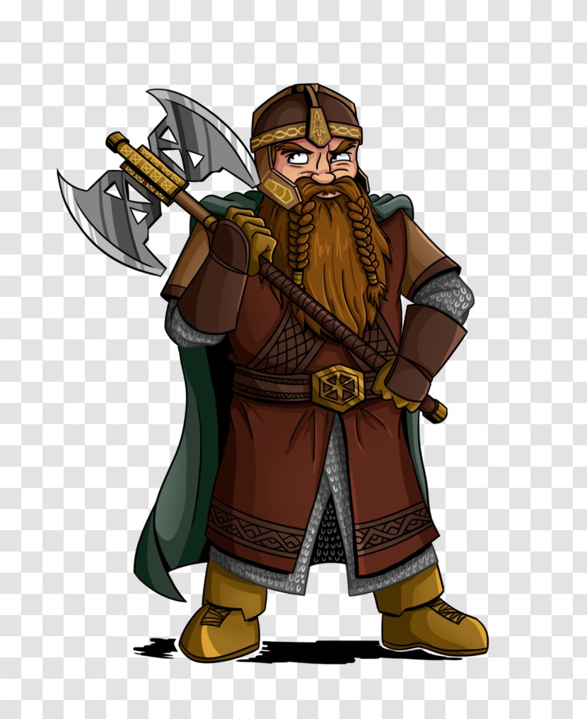 Gimli The Lord Of Rings Gandalf Middle-earth Image - Dwarf Transparent PNG