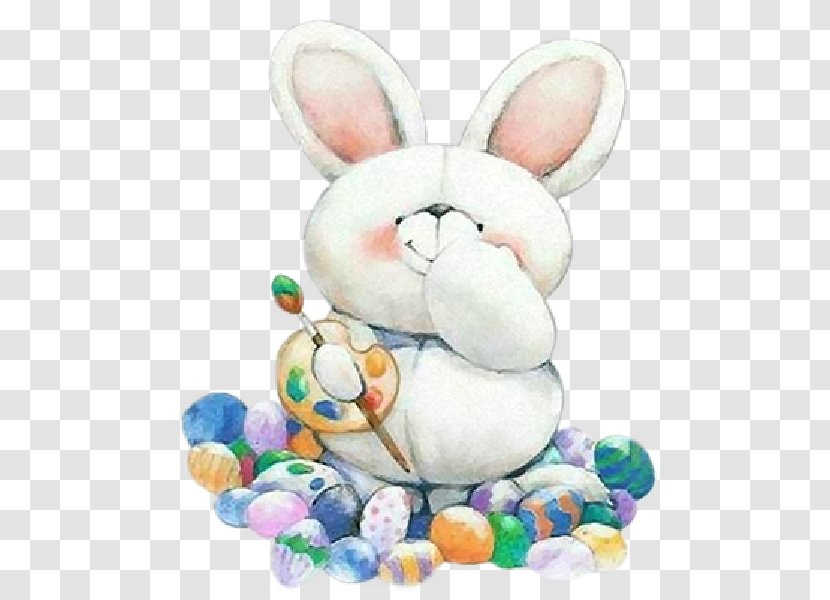 Easter Bunny Love Happiness - Christmas Transparent PNG