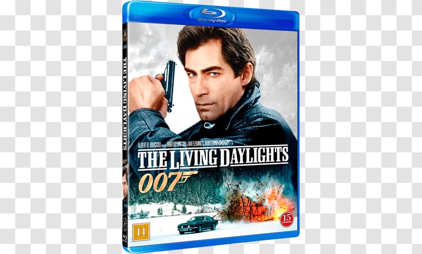 Timothy Dalton The Living Daylights James Bond Blu-ray Disc Actor - John Glen Transparent PNG