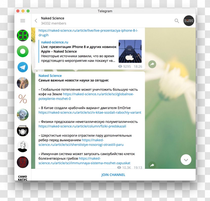 Telegram Social Network Computer Flipboard Canal - Tolko Transparent PNG