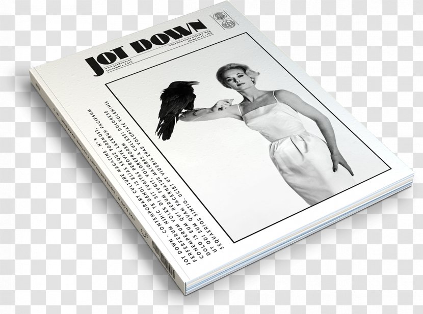 Paper The Birds Tippi Hedren Font - Product - Magazine Cover Design Transparent PNG