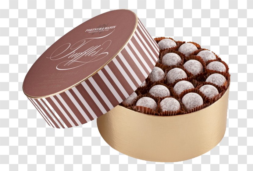 Chocolate Truffle Wine Champagne Fortnum & Mason White - Praline - Gift Box Of Chocolates Transparent PNG