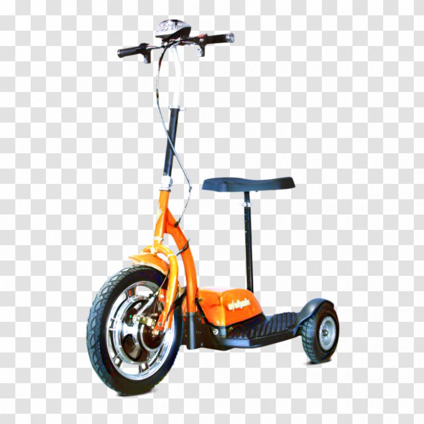 Bicycle Cartoon - Ewheels Ew18 Standnride - Spoke Electric Vehicle Transparent PNG