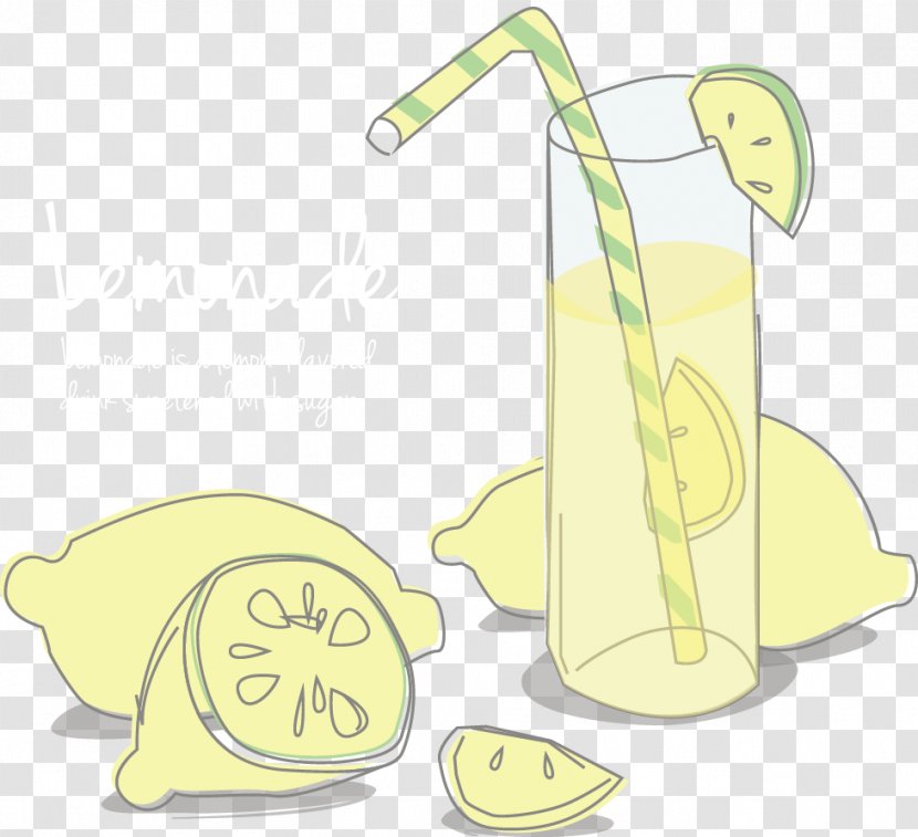 Juice Lemonade Clip Art - Flowering Plant - Vector Illustration Transparent PNG