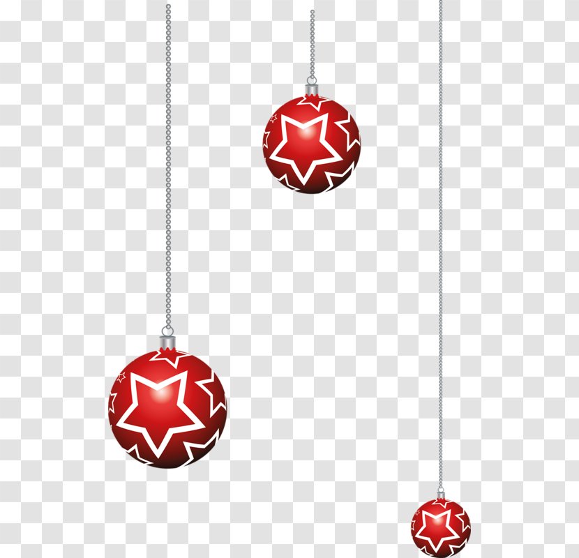 Christmas Ornament - Red Transparent PNG
