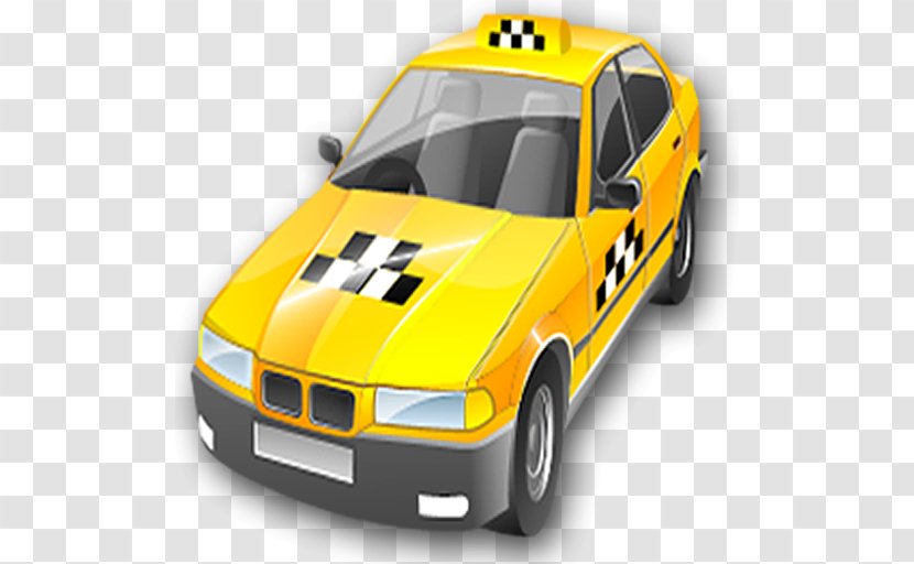 Taxi Apple Icon Image Format - Car Transparent PNG