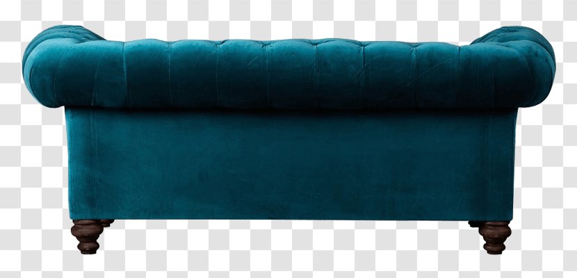 Couch Chair Garden Furniture Angle - Teal - Classical Decorative Material Transparent PNG