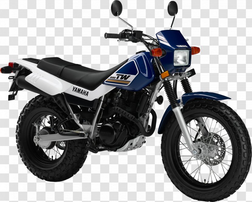 Yamaha Motor Company TW200 Dual-sport Motorcycle Enduro Transparent PNG