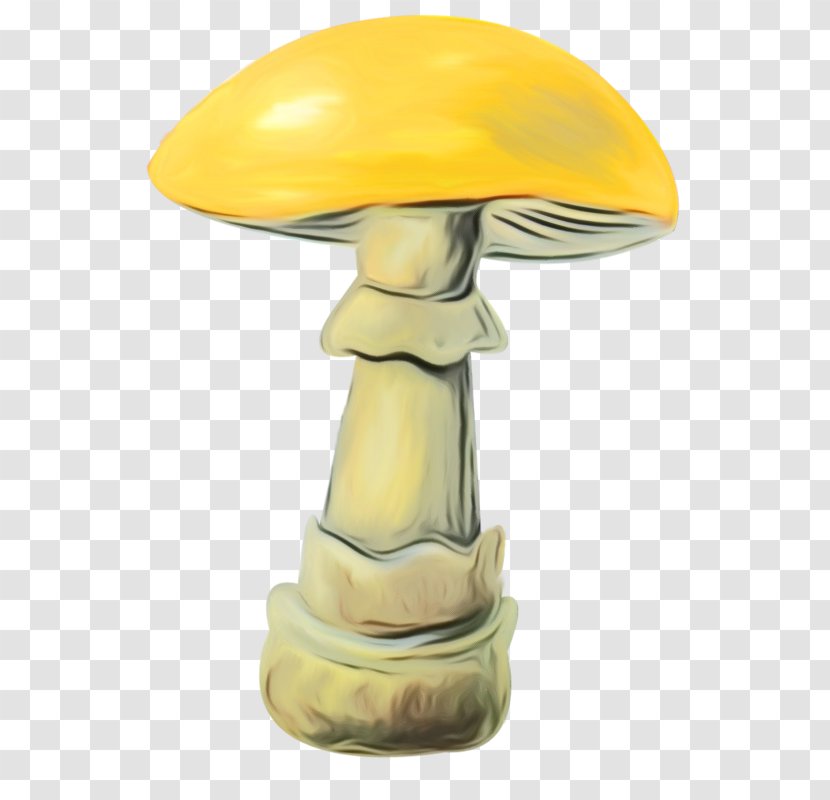 Mushroom Cartoon - Yellow - Figurine Transparent PNG