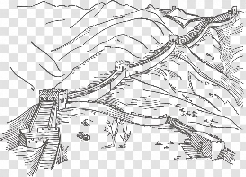 Great Wall Of China Tiananmen Square Temple Heaven Clip Art Transparent PNG