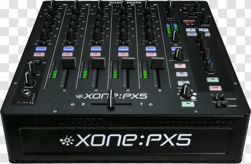 Audio Mixers Allen & Heath XONE:PX5 DJ Mixer Disc Jockey - Db2 Transparent PNG