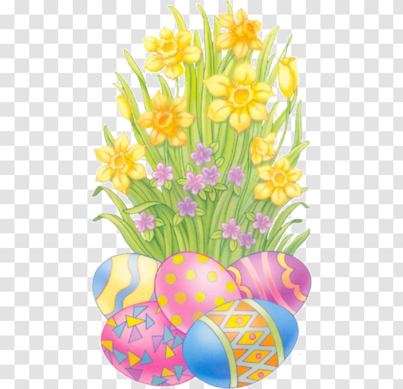 Easter Egg Bunny Basket Clip Art Transparent PNG