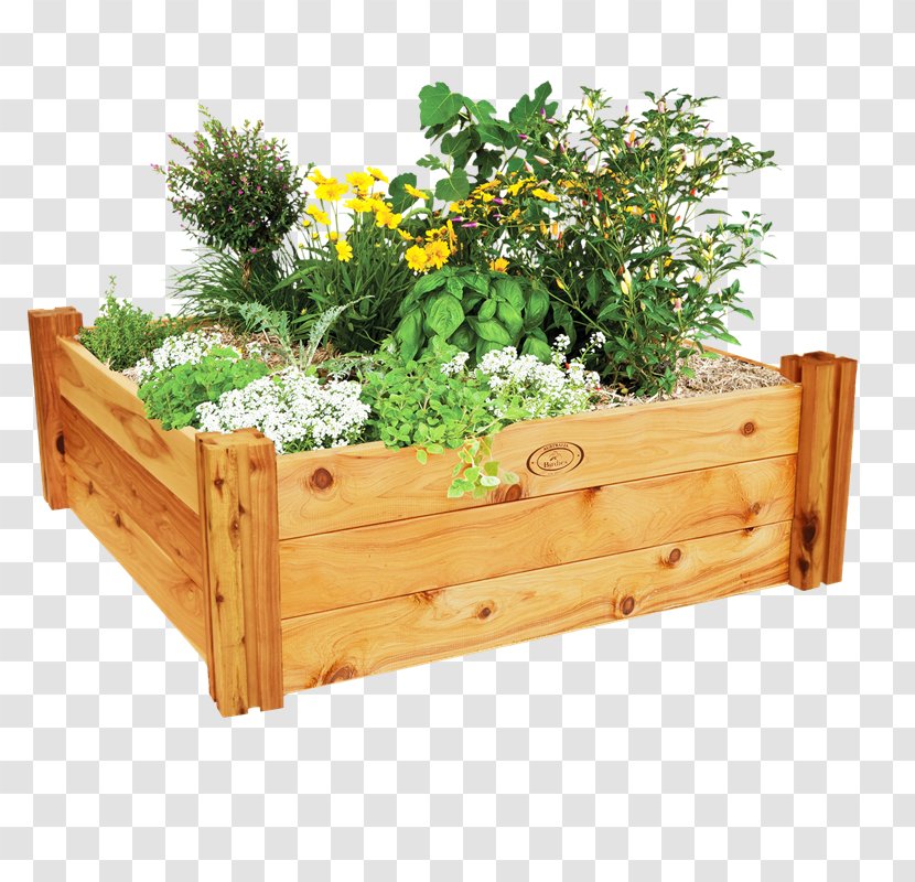 Raised-bed Gardening Bunnings Warehouse - Flower Box - Bed Transparent PNG