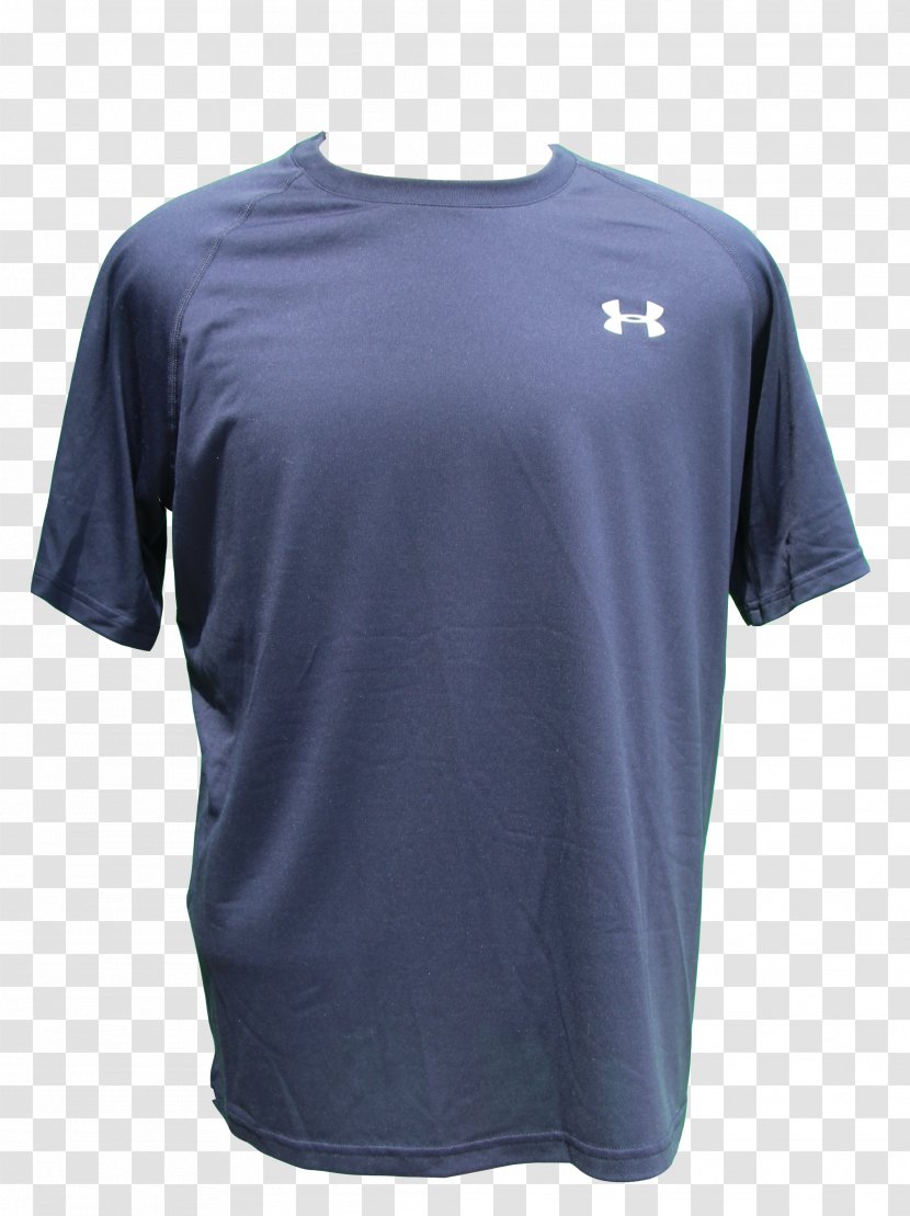 T-shirt Electric Blue Cobalt Sleeve - T Shirt - Short Transparent PNG