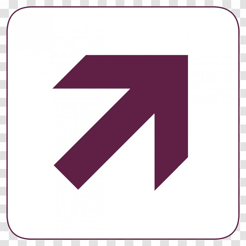 Purple Violet Magenta Logo - Up Arrow Transparent PNG