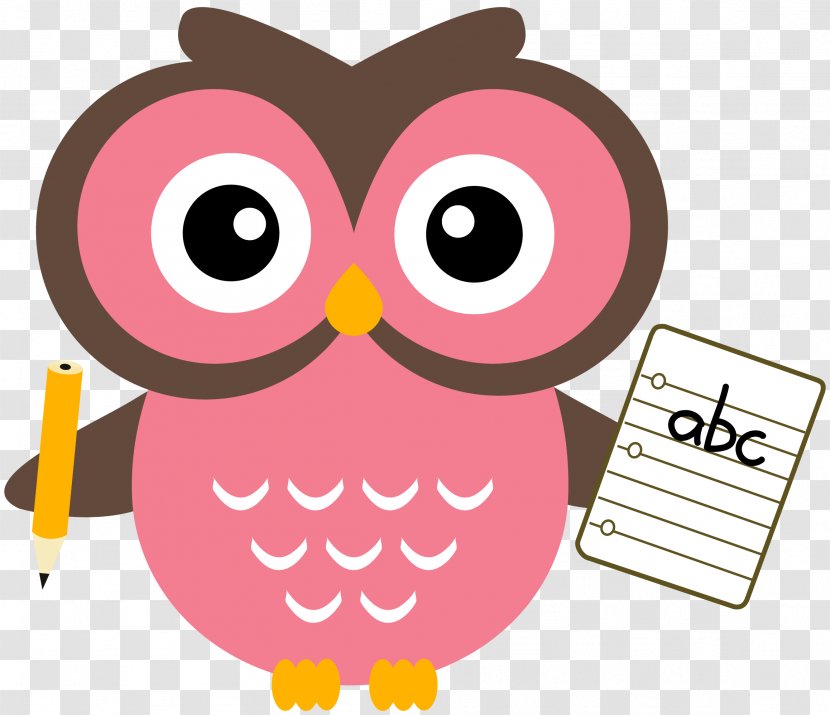Owl Homework Free Content Clip Art - Vertebrate - Daven Cliparts Transparent PNG