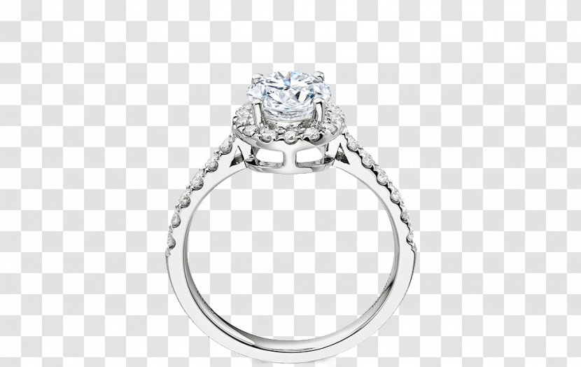 Engagement Ring Tacori Diamond Wedding - Grand Emperor Platinum Transparent PNG