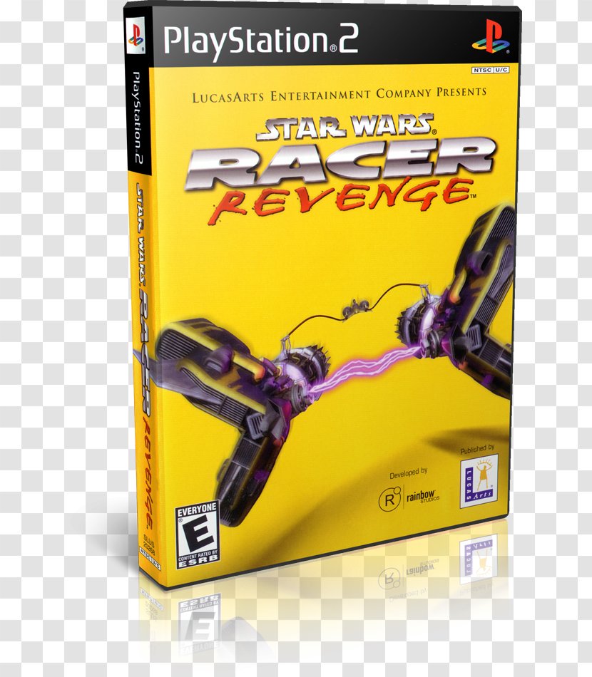 PlayStation 2 Star Wars Racer Revenge Episode I: Wars: Starfighter Jedi - Game Transparent PNG