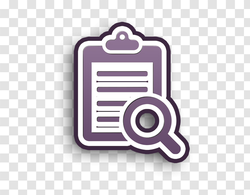 List Icon Global Logistic Icon Clipboard Search Symbol Icon Transparent PNG