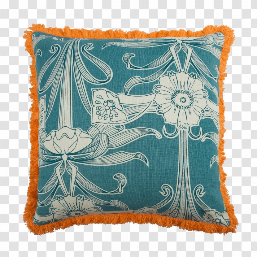 Throw Pillows Cushion Fringe Rectangle - Textile - Pillow Transparent PNG
