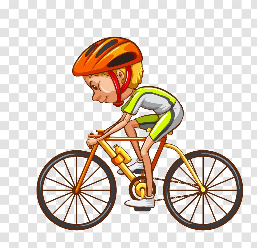 Bicycle Vector Graphics Clip Art Royalty-free Illustration - Road - Bbike Graphic Transparent PNG