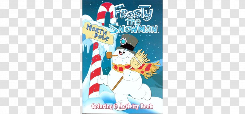 Christmas Coloring Book Frosty The Snowman Day - Drawing - DVD Transparent PNG