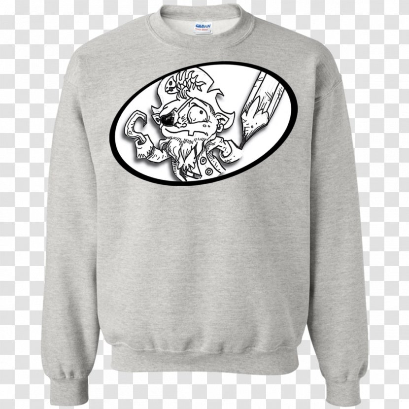 Hoodie T-shirt Sweater Crew Neck - Shoulder Transparent PNG