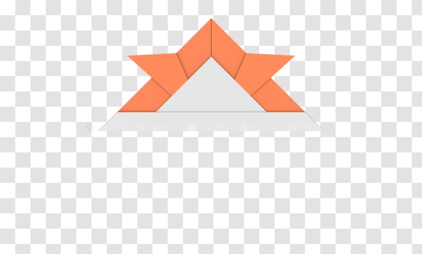 Origami Paper Angle - Art - Half Fold Transparent PNG