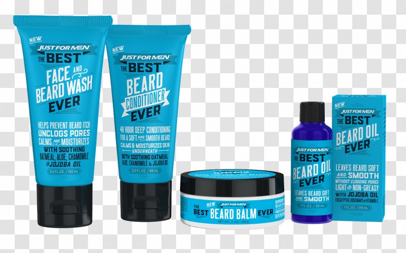Just For Men Control GX Grey Reducing Shampoo Hair Care Coloring - Beard Transparent PNG