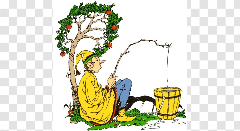 Fishing Cartoon Clip Art - Tree - People Cliparts Transparent PNG