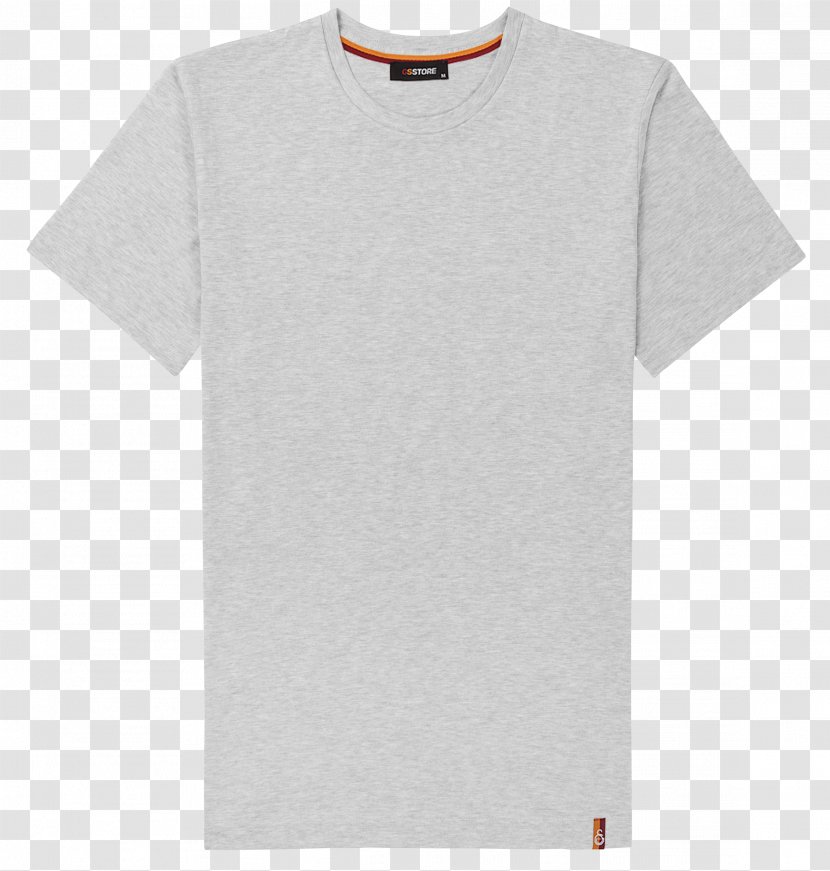T-shirt Neckline Polo Neck Sleeve - Gray T Shirt Transparent PNG