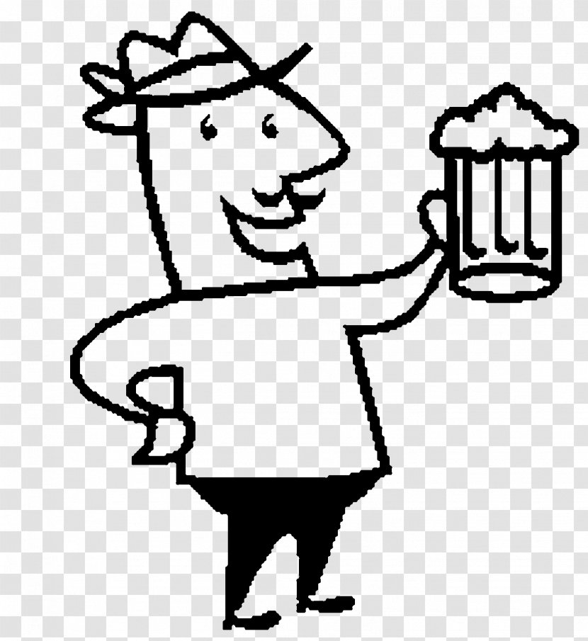 Oktoberfest Blog Beer Drawing Clip Art - Silhouette - Posters Transparent PNG