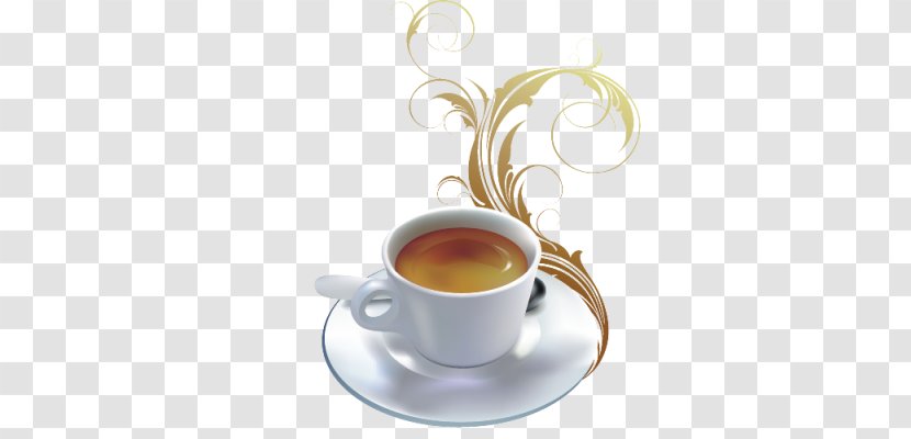 Coffee Cup Cappuccino Cafe Clip Art - Tea Transparent PNG