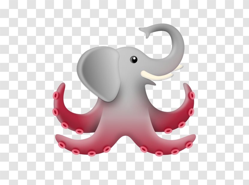 Elephantidae Octopus - Cephalopod - Design Transparent PNG