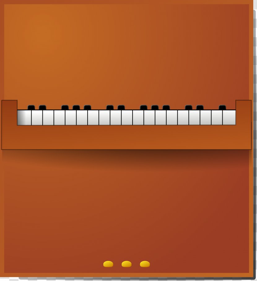 Piano Musical Keyboard Clip Art - Cartoon Transparent PNG