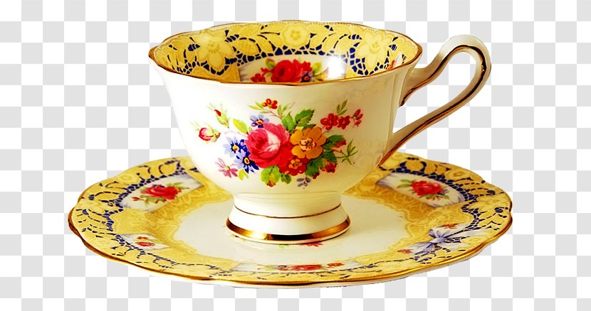 Teacup The Interpretation Of Dreams By Duke Zhou - Dream - Yellow Cup Edge Transparent PNG