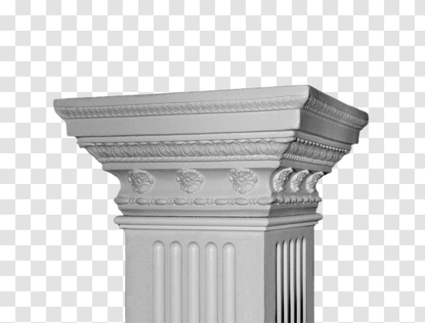 Column Doric Order Capital Classical Architecture Ancient Roman Transparent PNG