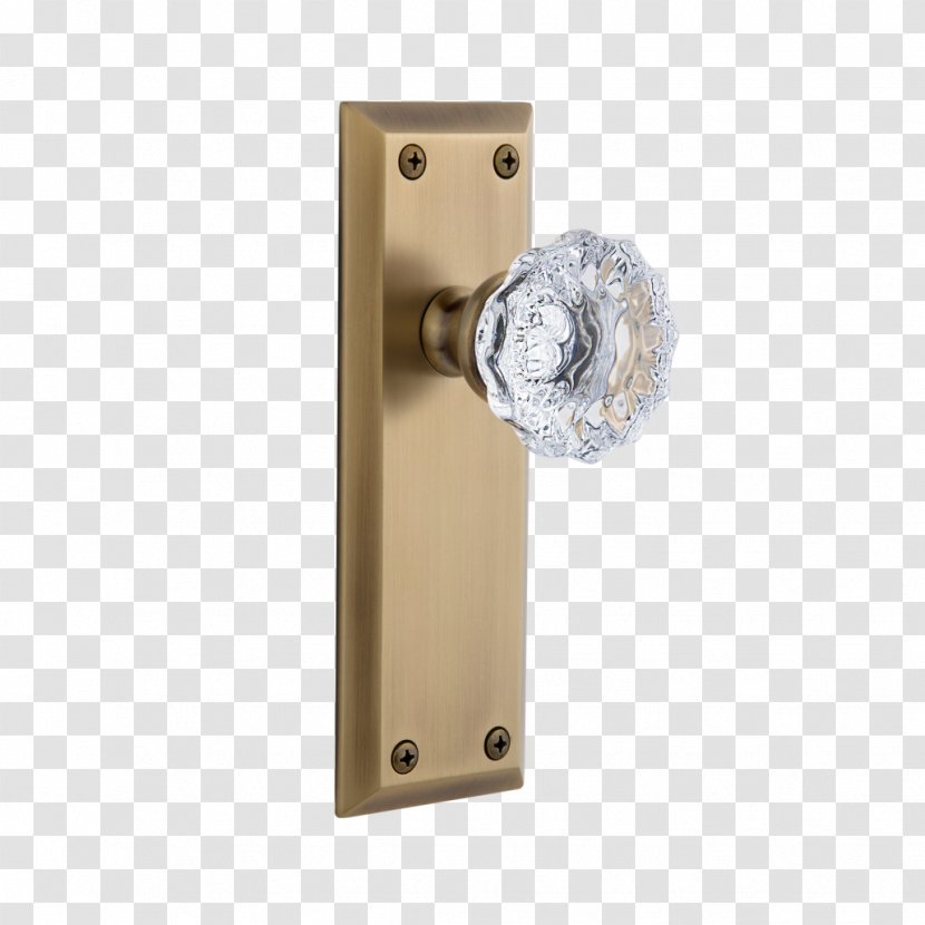 Door Handle Fifth Avenue Brass Lock Shopping - Diy Store - Plate Set Transparent PNG