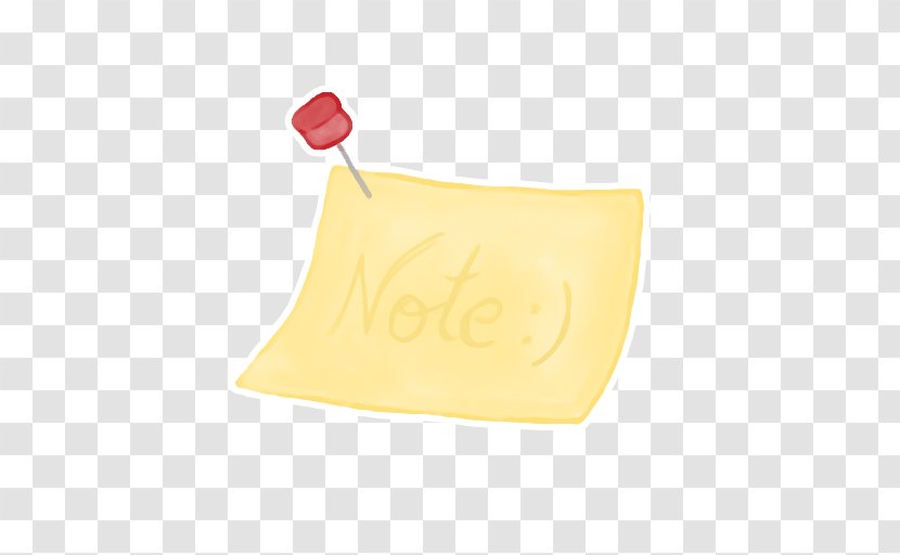 Yellow - Note Transparent PNG