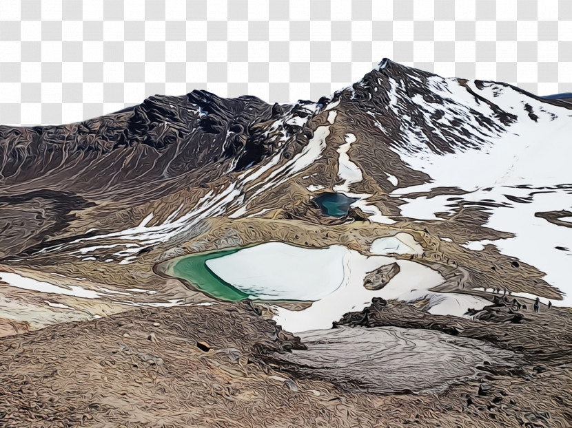 Glacial Lake Moraine Geology Crater Lake Tarn Transparent PNG