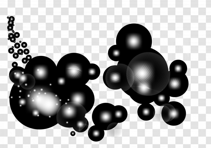 Black And White Download - Monochrome Photography - Ball Transparent PNG