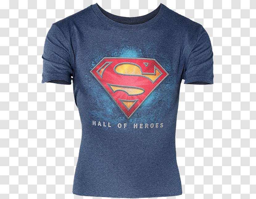 T-shirt Superman Sleeve Outerwear - Brand Transparent PNG