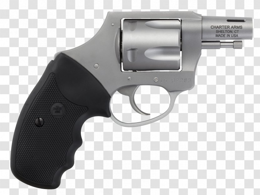 Charter Arms Firearm Revolver .44 Special .38 - Handgun Transparent PNG