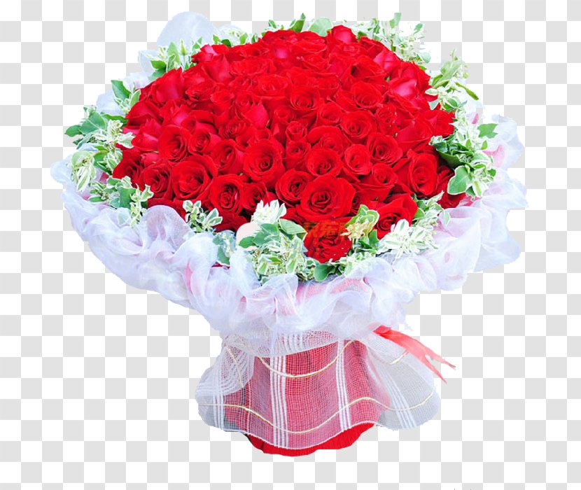 Flower Beach Rose U9001u82b1 Nosegay Blomsterbutikk - Arranging - Large Bouquet Of Red Roses Transparent PNG