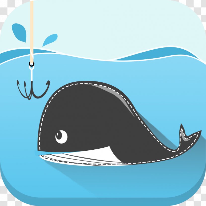 Dolphin Porpoise Cetacea Clip Art - Fish Hook Transparent PNG