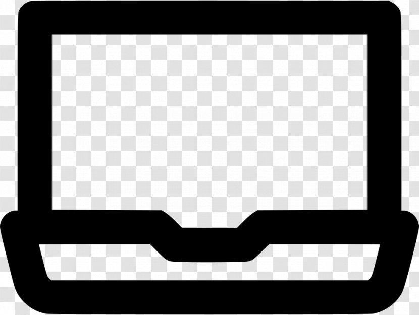Black Line Background - Technology - Rectangle M Transparent PNG