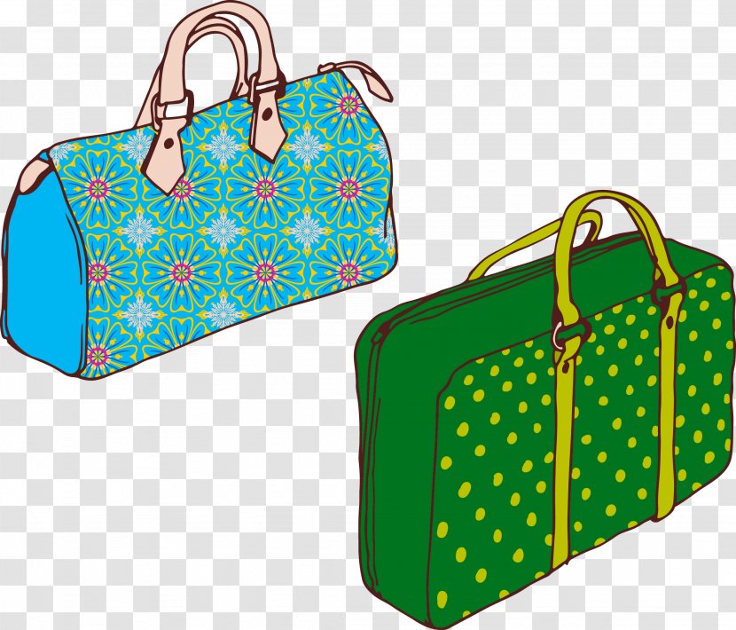 Handbag Baggage Suitcase - The Luggage Transparent PNG