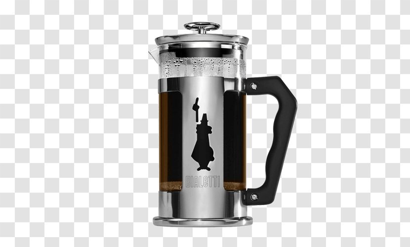 Coffee Kettle Mug Espresso Cafe - French Press Transparent PNG
