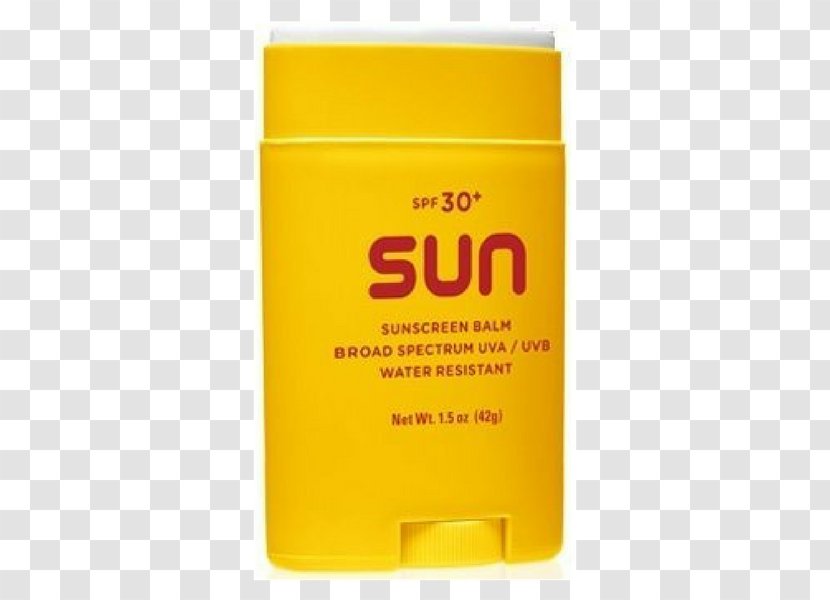 Sunscreen Lip Balm Cream Factor De ProtecciÃ³n Solar Yellow - Irritation - Glide Transparent PNG