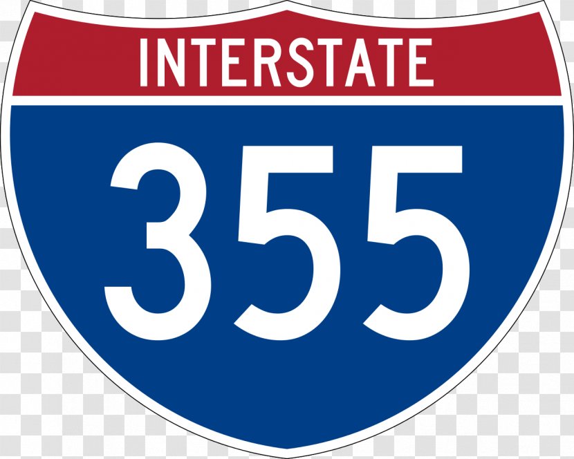 Interstate 280 94 10 80 US Highway System - Wikipedia - Road Transparent PNG